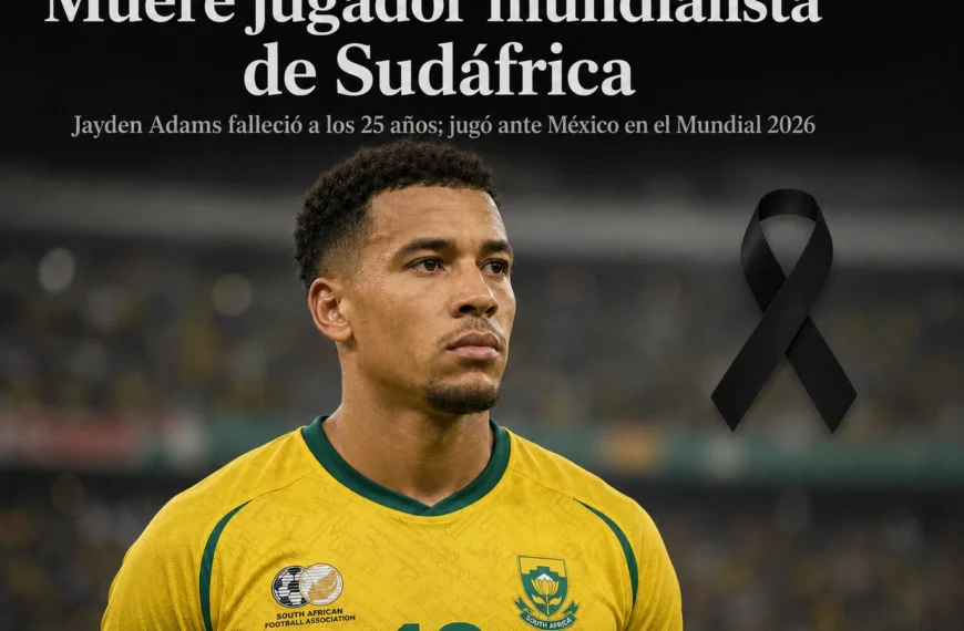 Muere jugador mundialista que enfrentó a México