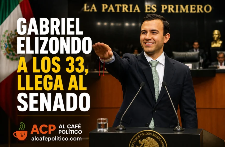 A los 33 años, Gabriel Elizondo asume como senador por Coahuila