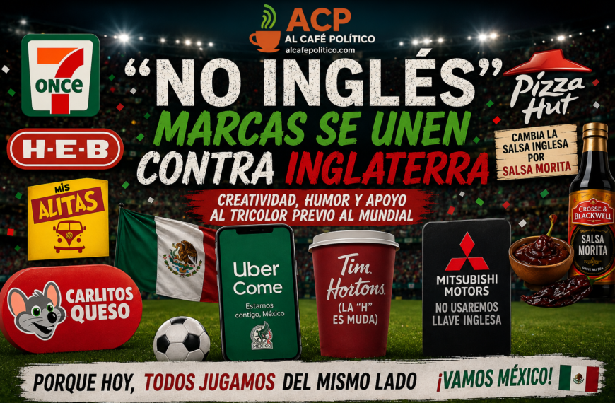 Empresas mexicanas se unen al movimiento «No Inglés» previo al duelo ante Inglaterra
