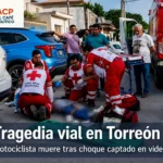 Captan choque donde murió motociclista en la Bravo de Torreón