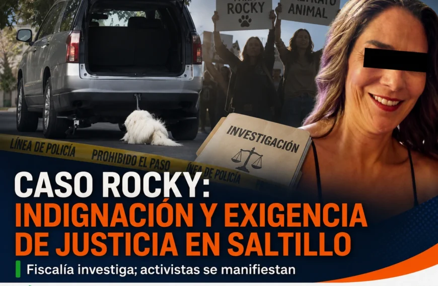 Caso Rocky en Saltillo: reportan detención y buscan a presunta responsable