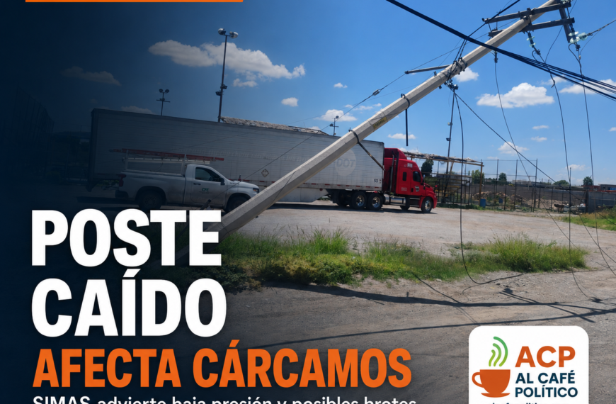 SIMAS trabaja contra reloj tras caída de poste&hellip;