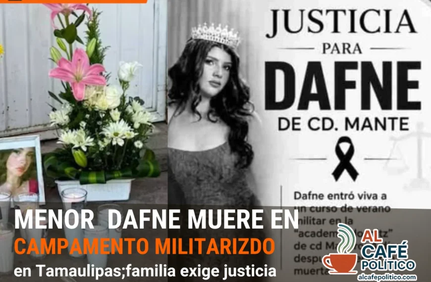Dafne tenía 13 años: murió en campamento militarizado y su madre exige justicia
