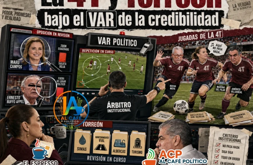 La 4T y Torreón bajo el VAR de la credibilidad
