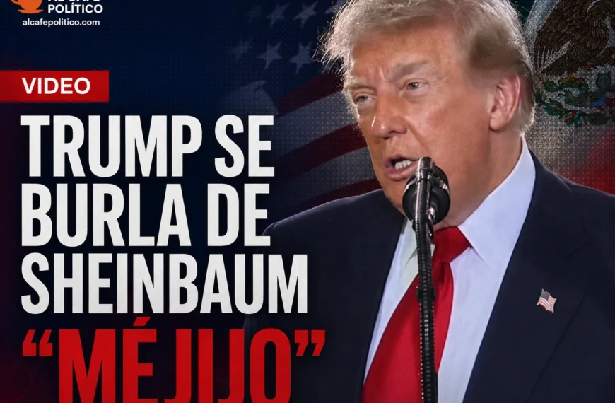 VIDEO | Trump se burla de cómo Sheinbaum&hellip;