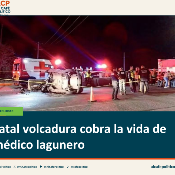 Muere médico lagunero tras impactarse contra barreras de&hellip;