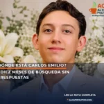 Diez meses sin verdad: madre de Carlos Emilio exige resultados