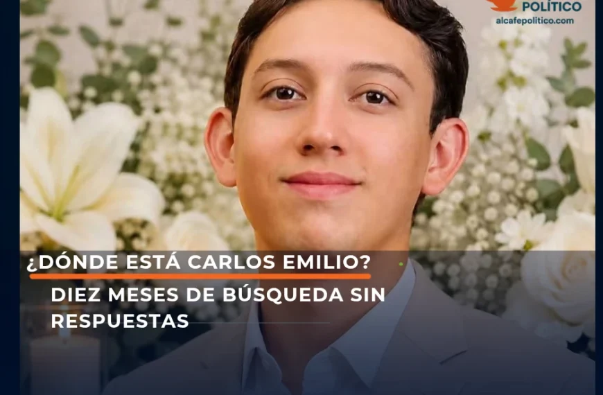 Diez meses sin verdad: madre de Carlos Emilio exige resultados