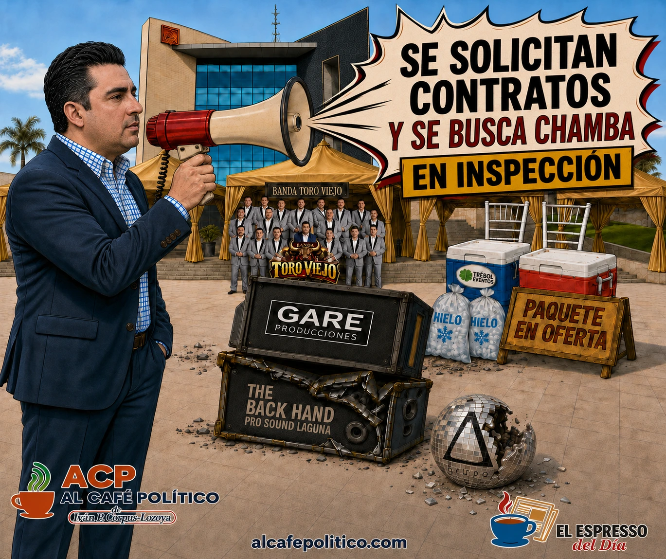 El funeral de los proveedores: bocinas, contratos y&hellip;