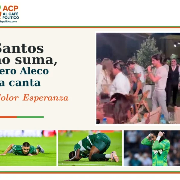 Aleco canta Color Esperanza mientras Santos permanece en&hellip;