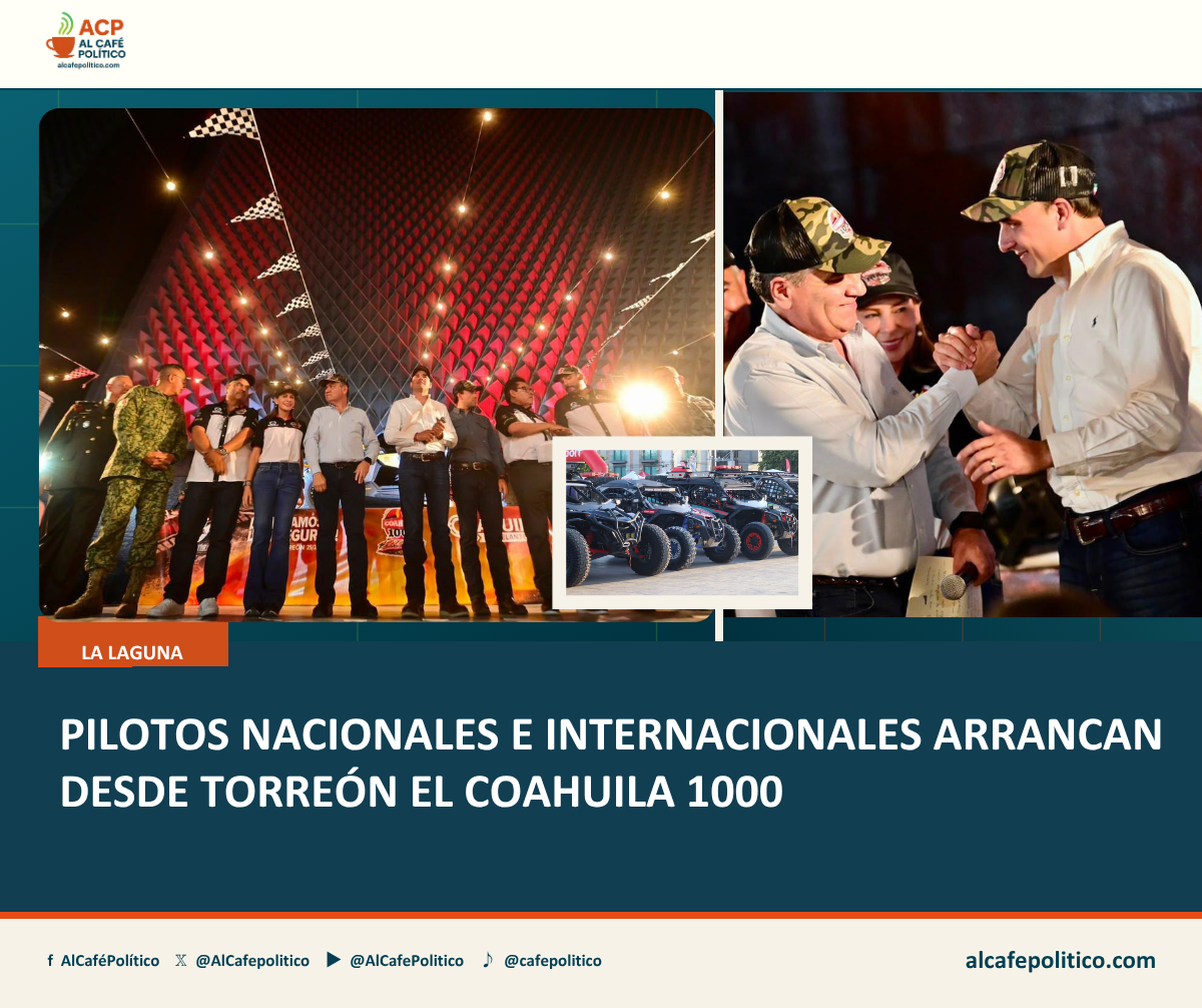 Coahuila 1000 enciende motores en Torreón con pilotos internacionales
