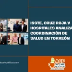 Juan Pérez se reúne con directivos del sector salud para ampliar servicios en Torreón