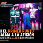 Ni el primer punto calma a la afición: abuchean a Aleco Irarragorri