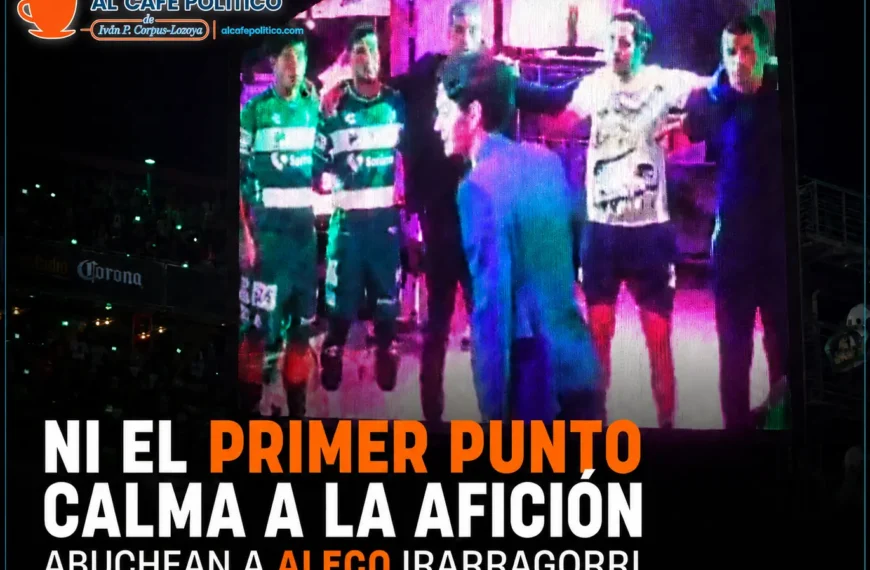 Ni el primer punto calma a la afición: abuchean a Aleco Irarragorri