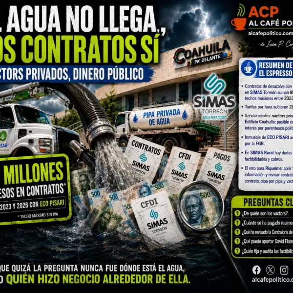Vactors privados, pipas hechizas y millones: ¿quién hizo&hellip;