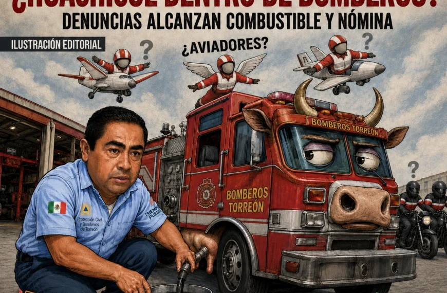 Bomberos de Torreón: ¿servicio o pago de favores?