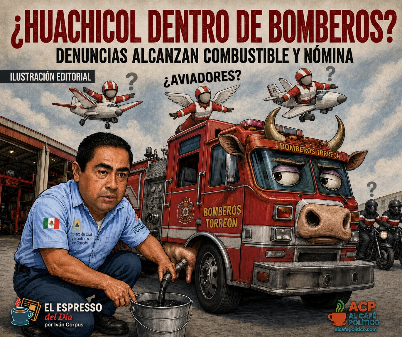 Bomberos de Torreón: ¿servicio o pago de favores?