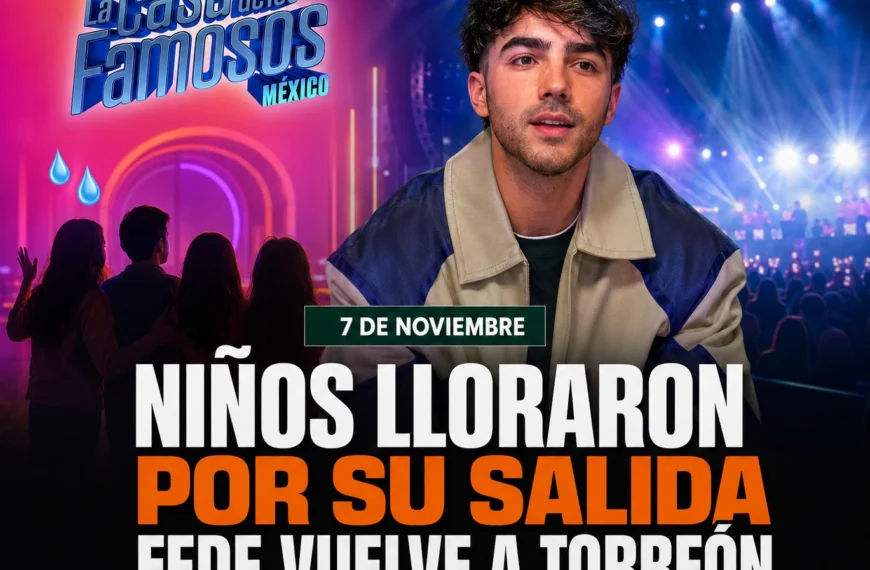 Fede Vigevani vuelve a Torreón; niños lloraron por su salida de La Casa de los Famosos