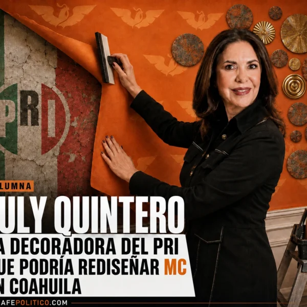 MC, ¿lo nuevo… con decoradora del viejo PRI?
