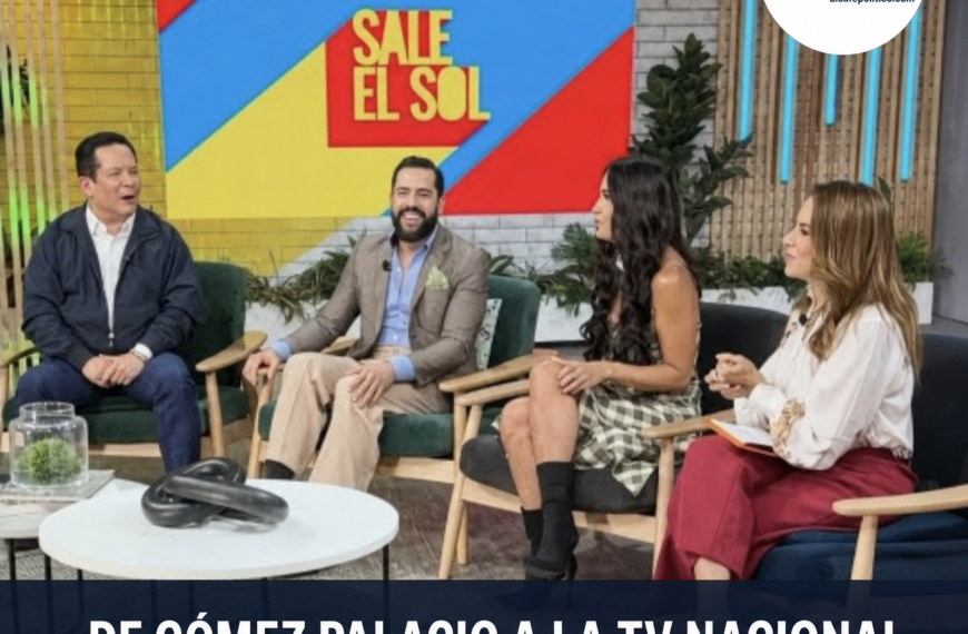 Sergio Gómez-Villarreal lleva el talento lagunero a “Sale el Sol”