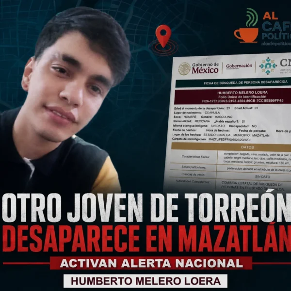 Otro joven de Torreón desaparece en Mazatlán; activan&hellip;