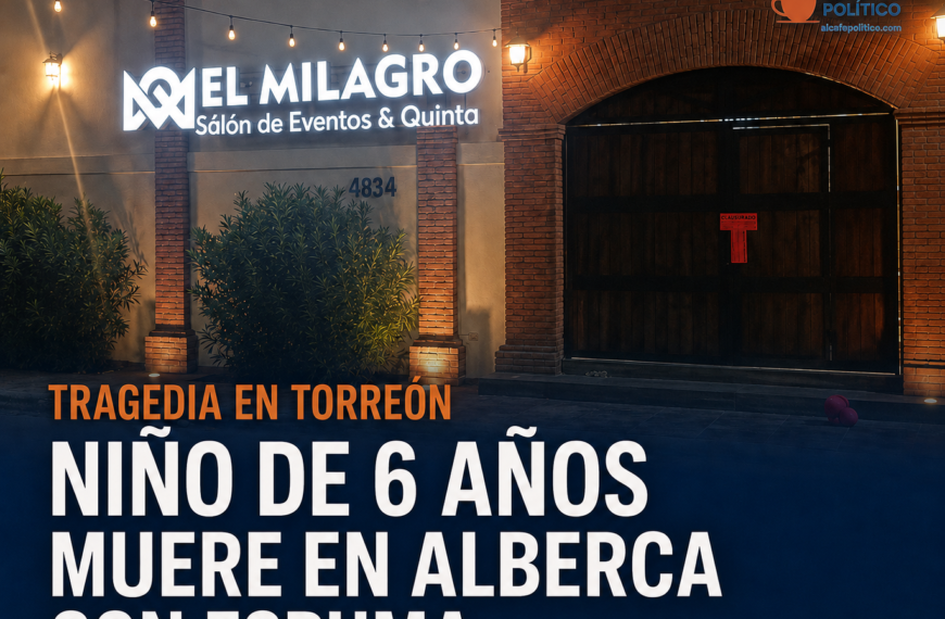 Muere niño de seis años en alberca con espuma durante convivencia en Torreón