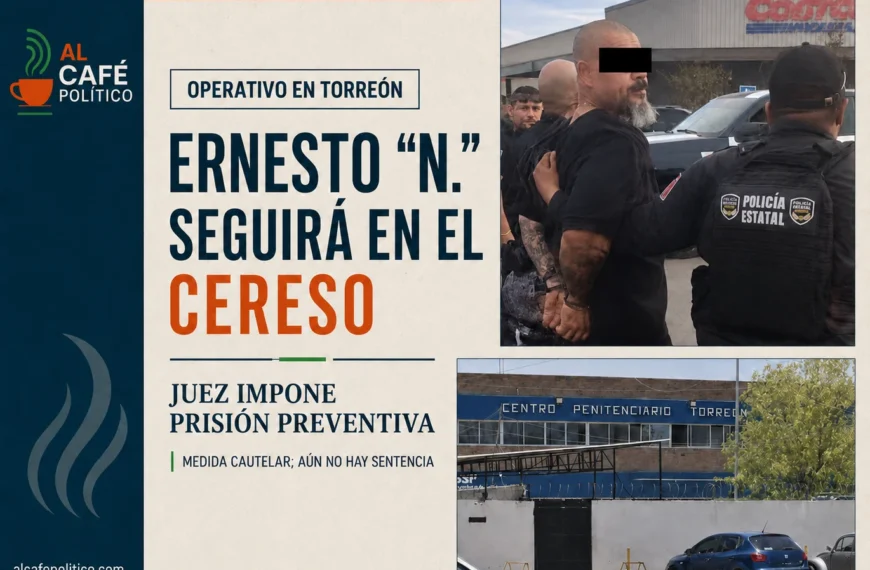Ernesto “N.” queda en prisión preventiva; falta resolver su vinculación a proceso