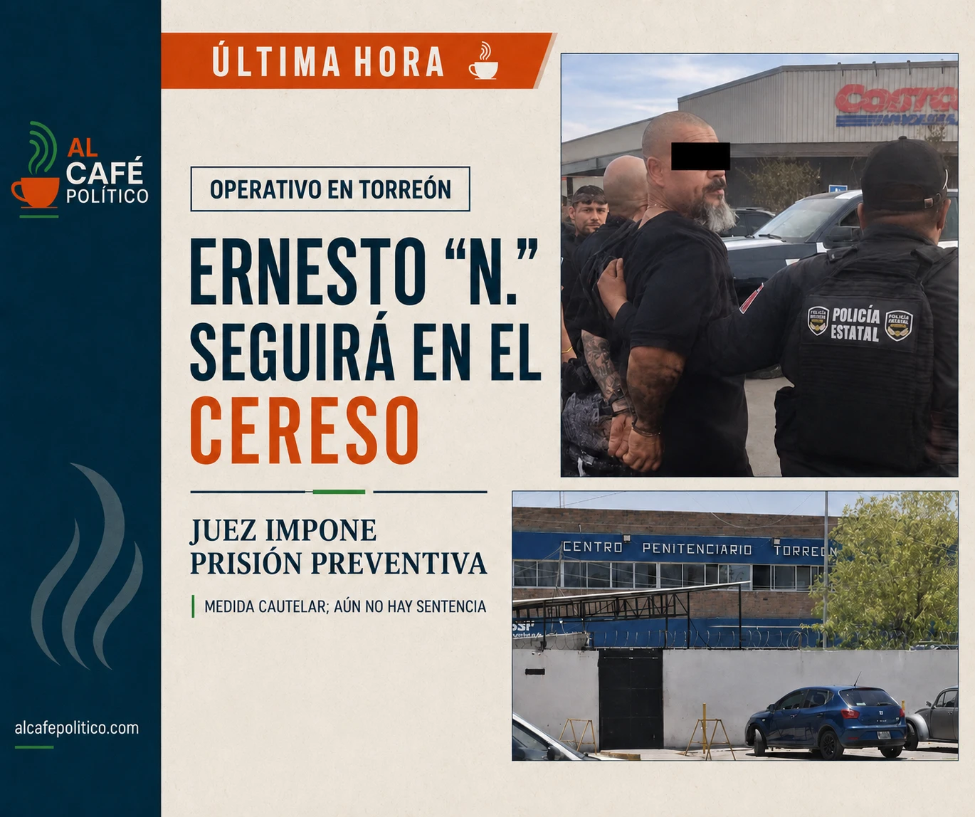 Ernesto “N.” queda en prisión preventiva; falta resolver&hellip;