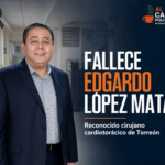 Luto en la medicina lagunera: muere el cirujano Edgardo López Mata
