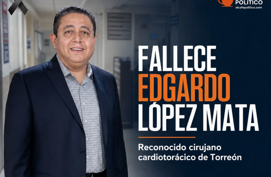 Luto en la medicina lagunera: muere el cirujano Edgardo López Mata