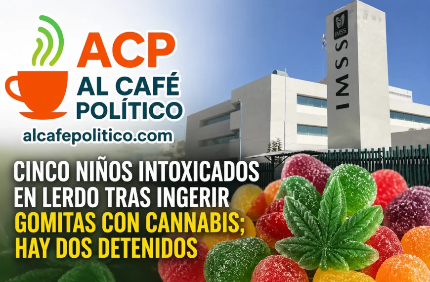 Gomitas con cannabis intoxican a cinco niños en Lerdo; hay dos detenidos