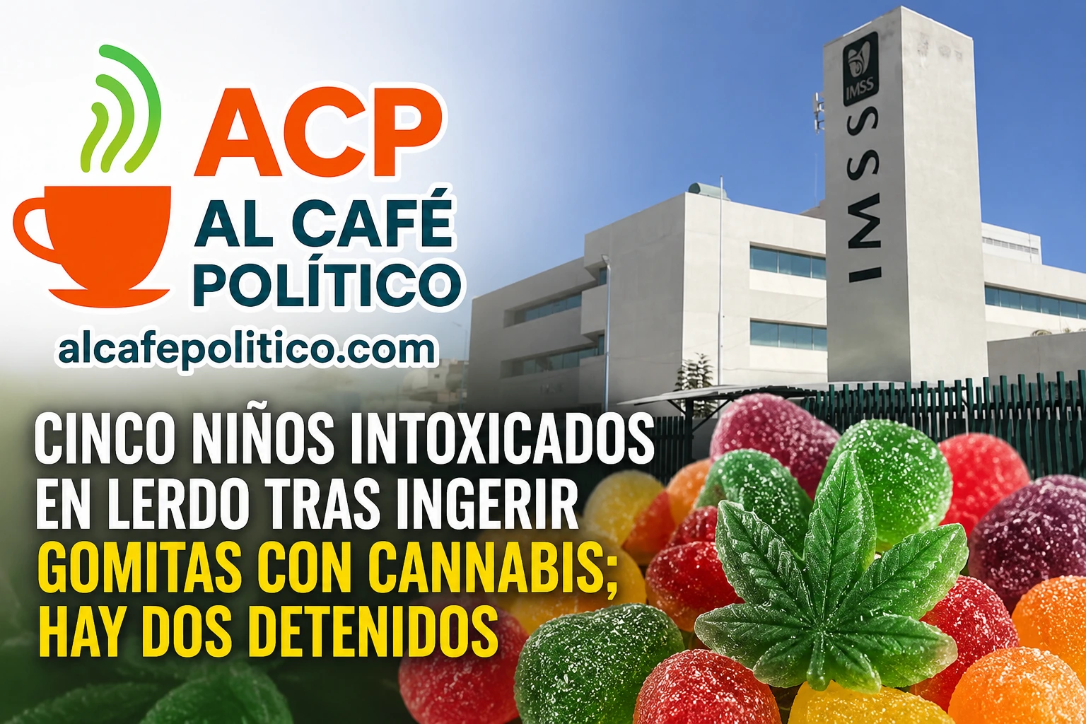 Gomitas con cannabis intoxican a cinco niños en&hellip;