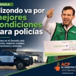 Elizondo busca llevar el modelo de seguridad de Coahuila al Senado