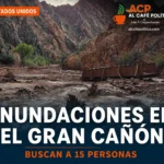 Gran Cañón bajo el agua: continúa la búsqueda de desaparecidos