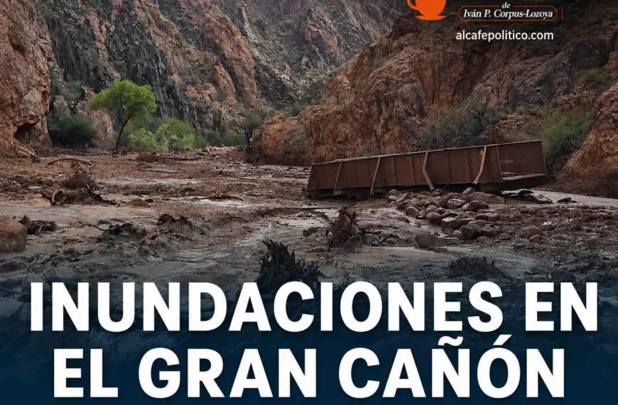 Gran Cañón bajo el agua: continúa la búsqueda de desaparecidos