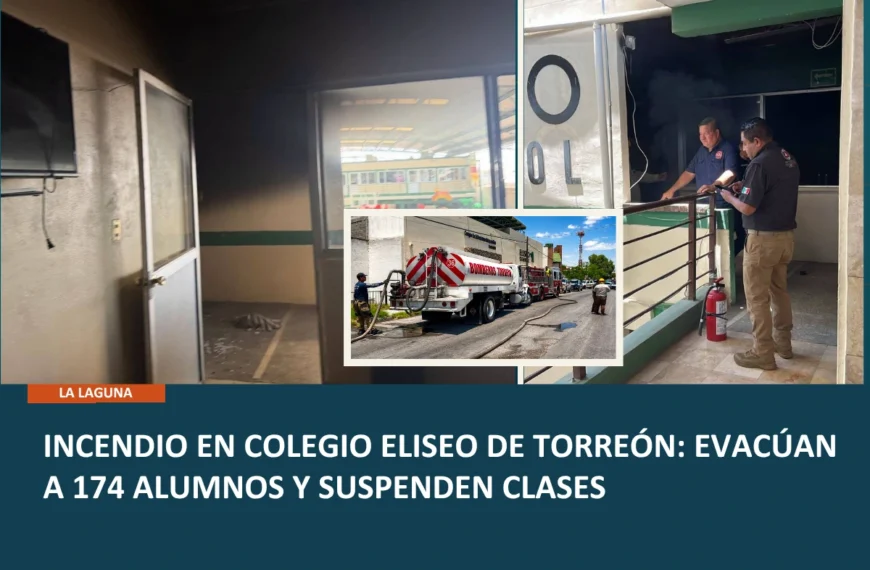 ¿Qué provocó el incendio que obligó a evacuar el Colegio Eliseo?