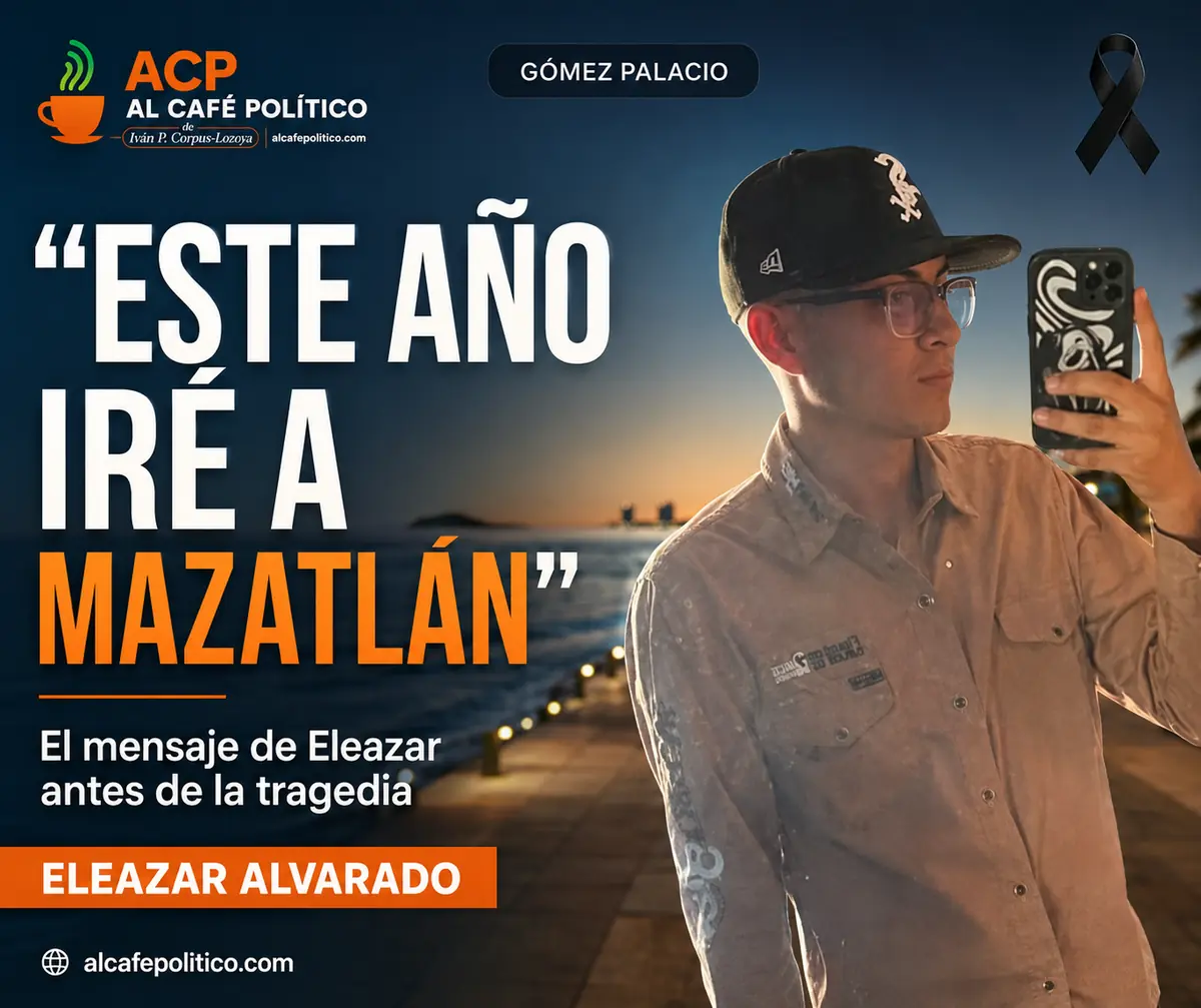 Despiden a Eleazar Alvarado, joven de Gómez Palacio que murió en Mazatlán