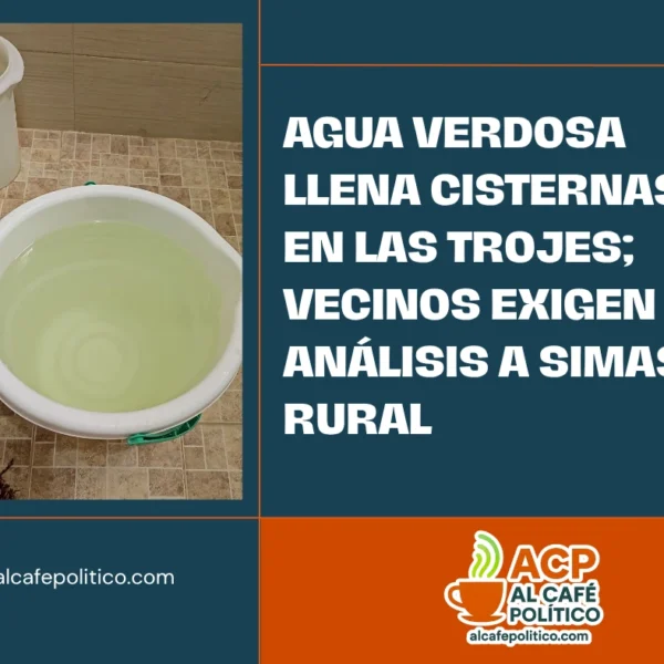 Reportan agua verdosa y con mal olor en&hellip;