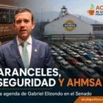 Elizondo llega al Senado con aranceles, seguridad y AHMSA sobre la mesa