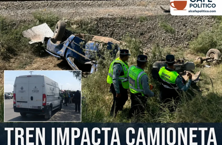 Mueren tres adolescentes en accidente ferroviario en Gómez Palacio