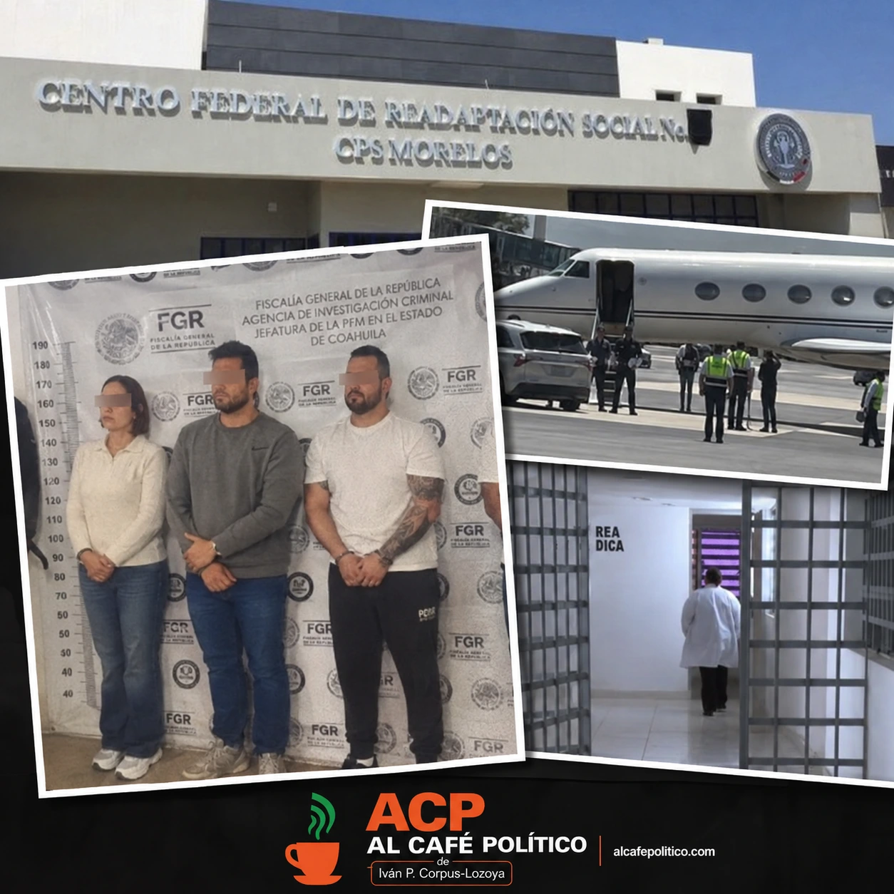 Ganem va a penal federal en Oaxaca; Martha Rodríguez es enviada a Morelos