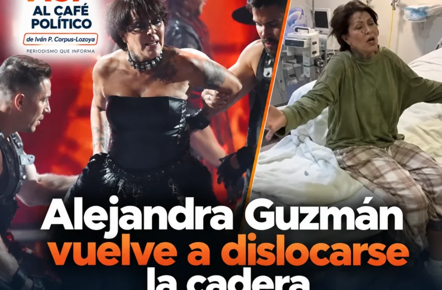“Se me salió la cadera”: Alejandra Guzmán en…