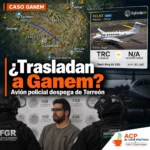 ¿Trasladan a Ganem? Avión policial despega de Torreón