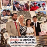 Hasta en las mejores familias se cruzan los apellidos en la política