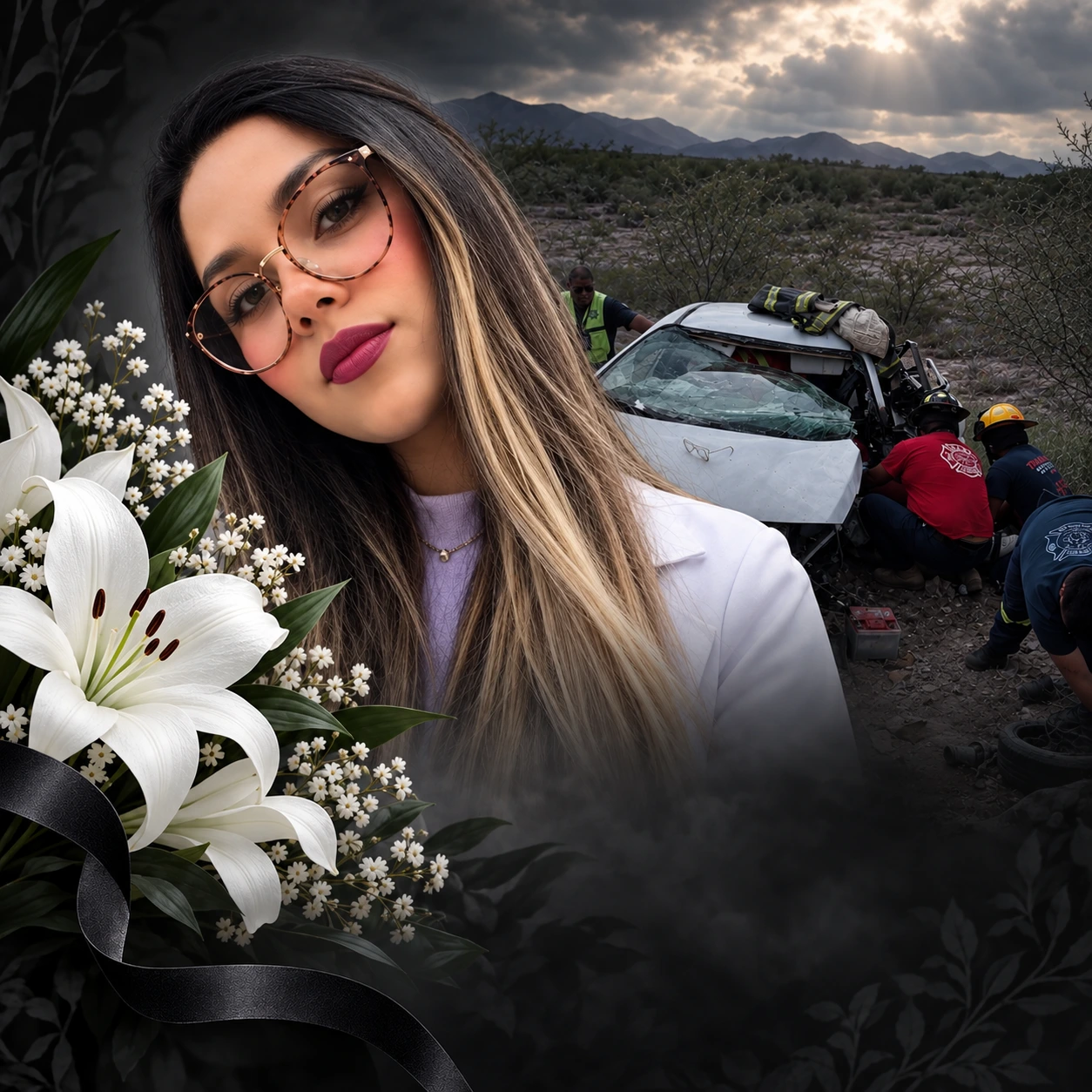 Muere doctora del ISSSTE tras accidente en carretera de San Pedro