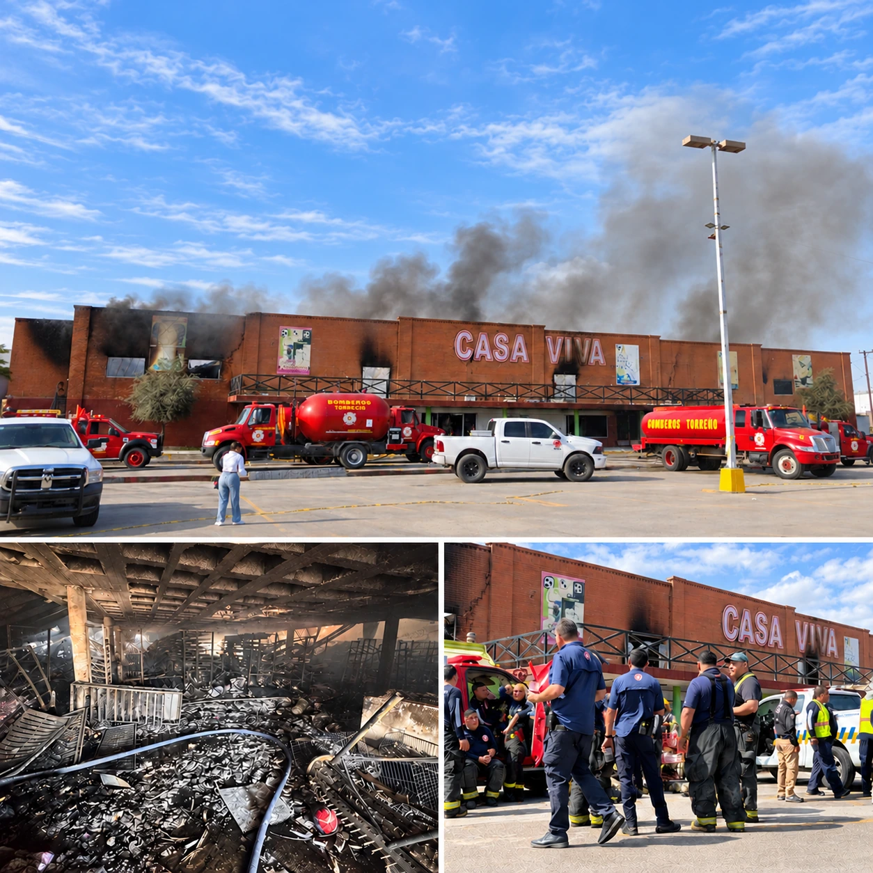 Incendio en Casa Viva de Torreón: qué se sabe sobre el mall chino