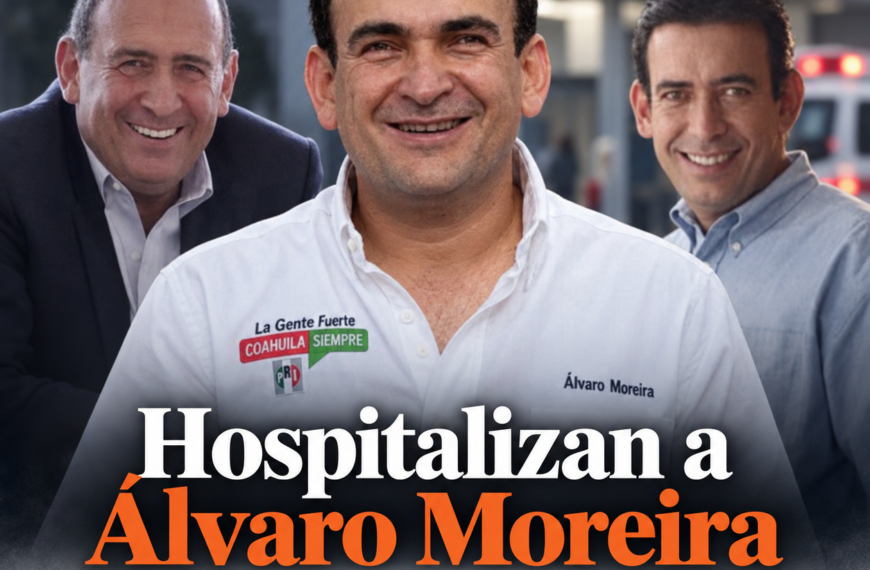 Hospitalizan al diputado Álvaro Moreira, hermano de dos exgobernadores de Coahuila