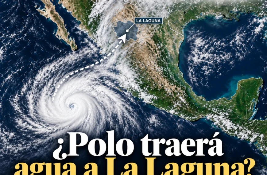 Polo revive esperanza de lluvias para La Laguna, pero aún no hay nada seguro