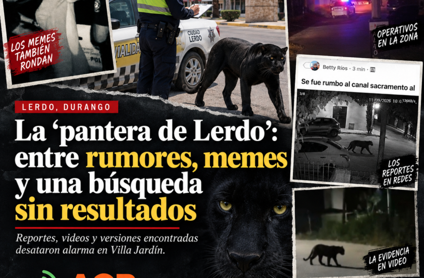 Reportan una presunta pantera en Lerdo;&hellip;