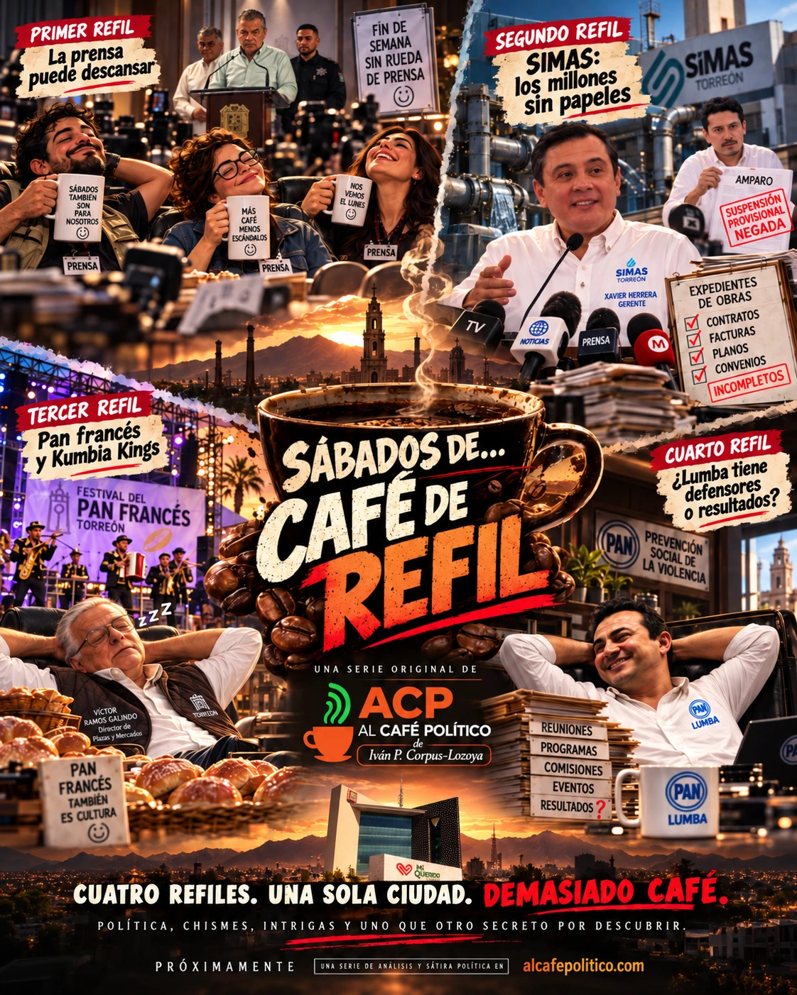 ☕🔥 ¡ESTRENAMOS SÁBADOS DE… CAFÉ DE REFIL!